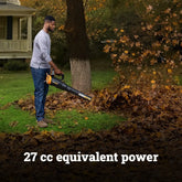 40V 530 CFM 180 MPH brushless QuietTech blower