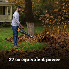 40V 530 CFM 180 MPH brushless QuietTech blower