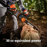 20V 12'' brushless chainsaw - Tool Only