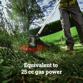 40V 15'' brushless string trimmer