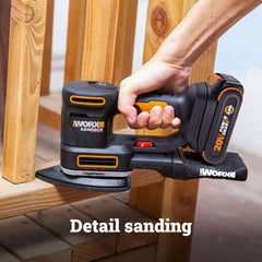 20V 10,000 orbits/minute multi-sander - Tool Only