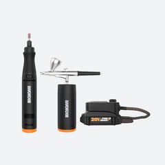 20V MAKERX 2pc Combo Kit - Rotary Tool + Air Brush