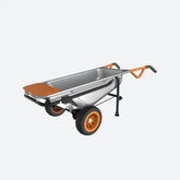 Aerocart 8-in-1 Yard Cart / Wheelbarrow / Dolly with Snow Plow