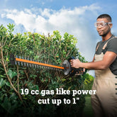 40V 24'' brushless hedge trimmer