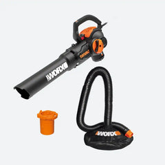 12 Amp 620 CFM 70 MPH leaf blower /mulcher / vacuum- leaf collection system included