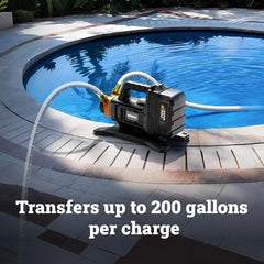 20V 5.75 GPM Portable Water Transfer Pump