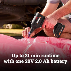 20V 39 CFM 470 MPH brushless dust blower / inflator