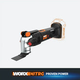 Nitro 20V Power Share Cordless Oscillating Multi-Tool with Brushless Motor - Tool Only