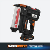 Nitro 20V Cordless 18Ga Brad Nail Gun