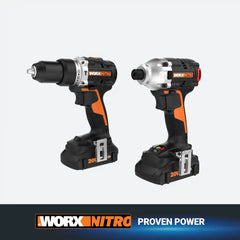 Nitro 20V Impact Driver & Hammer Drill Combo Kit
