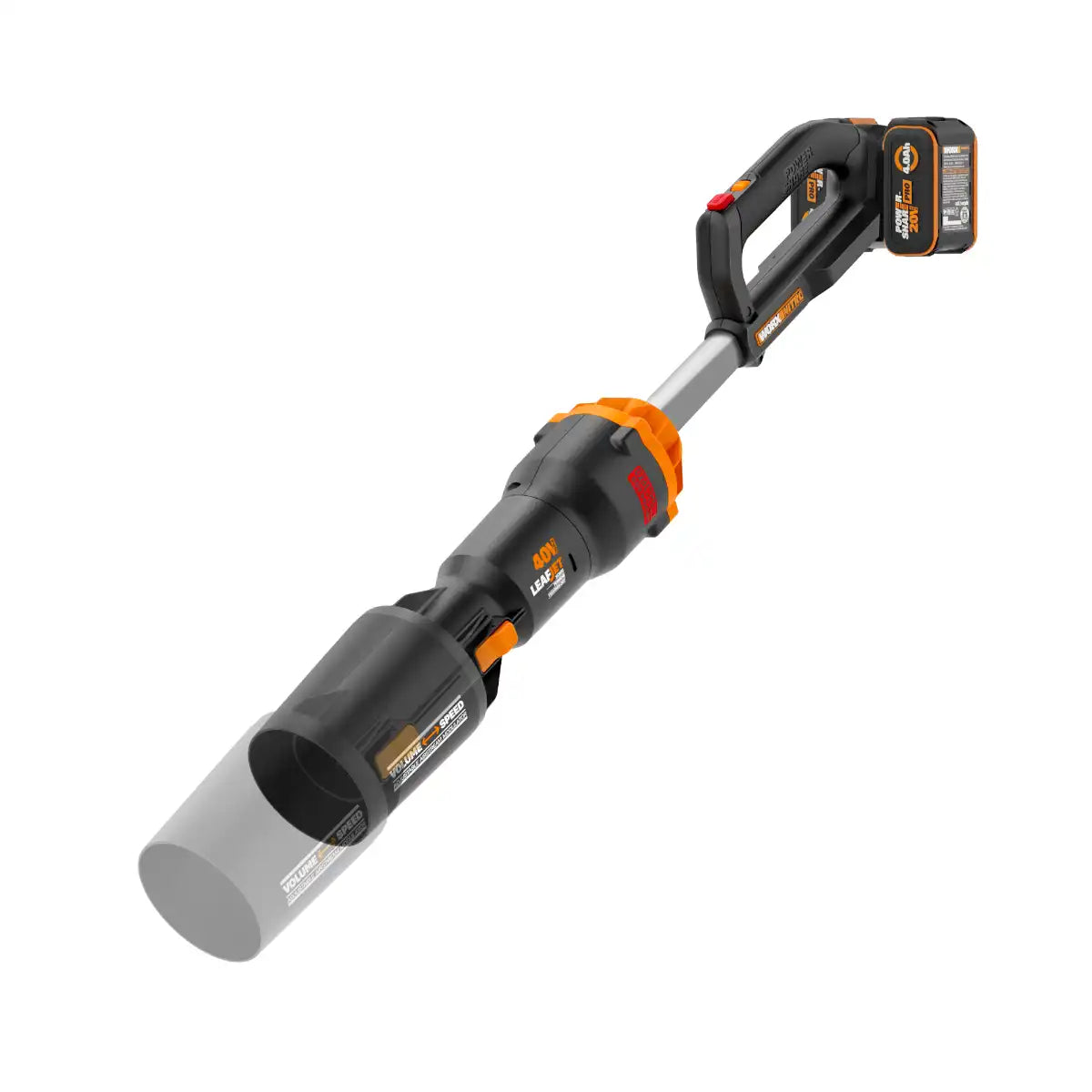 40V 620 CFM 165 MPH brushless LeafJet leaf blower