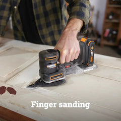 20V 10,000 orbits/minute multi-sander - Tool Only