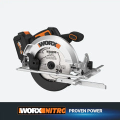 Nitro 20V Power Share 7.25" Cordless Circular Saw with Brushless Motor