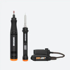 20V MAKERX 2pc Rotary Tool + Wood/Metal Crafter Combo Kit