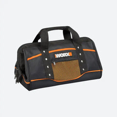 Zippered Tool Bag with Interior and Exterior Pockets