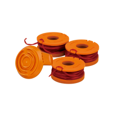 3pc Replacement Trimmer Line and Spool Cap