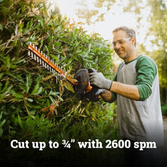 20V 22'' hedge trimmer - Tool Only