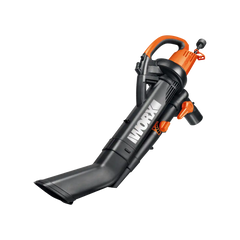 12 Amp 350 CFM 210 MPH leaf blower /mulcher / vacuum- metal impeller included