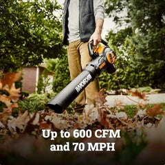 12 Amp 600 CFM 70 MPH leaf blower /mulcher / vacuum