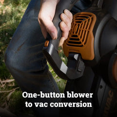 12 Amp 600 CFM 70 MPH leaf blower /mulcher / vacuum