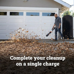 20V 410 CFM 130 MPH brushless LeafJet leaf blower - Tool Only
