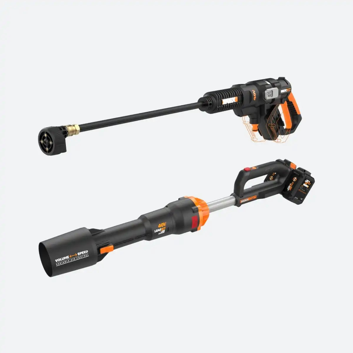 40V Hydroshot and LeafJet Blower Combo Kit