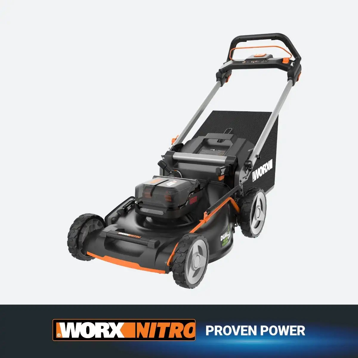 Nitro 40V Brushless 21" Cordless Self-Propelled Dual-Blade Lawn Mower