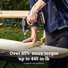 20V 445 in·lb brushless drill/driver