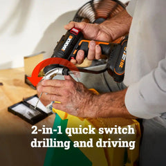 20V 445 in·lb brushless drill/driver