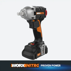 Nitro 20V Power Share 1/2" Cordless Impact Wrench with Brushless Motor