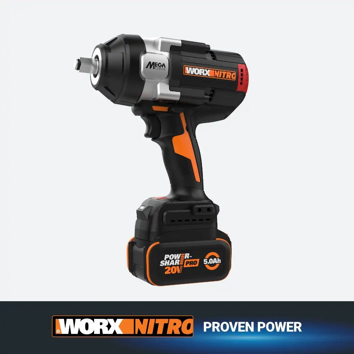 Worx Nitro 20V Brushless High Torque 1/2" Impact Wrench