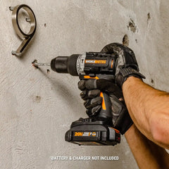 Nitro 20V Power Share 1/2" Cordless Hammer Drill with Brushless Motor