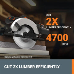 20V Power Share 6.5" Cordless Circular Saw
