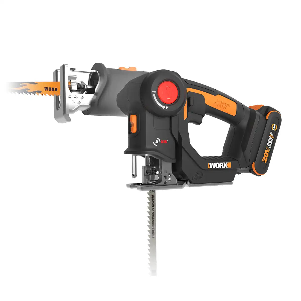 20V ¾" 2-in-1 saw